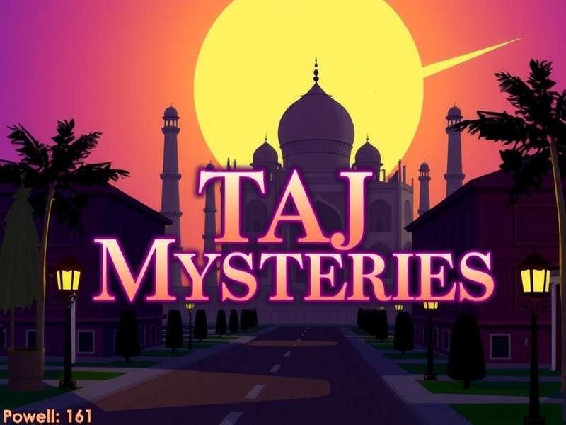 Taj Mysteries - Indian Adventure Game Taj Mysteries Game Cover